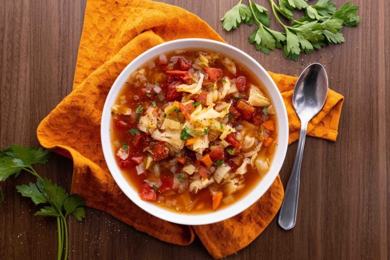 Soupe aux choux pour maigrir en 7 jours : recette