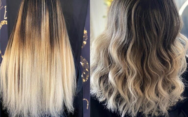 comment rattraper mèches trop claires sur base châtain foncé