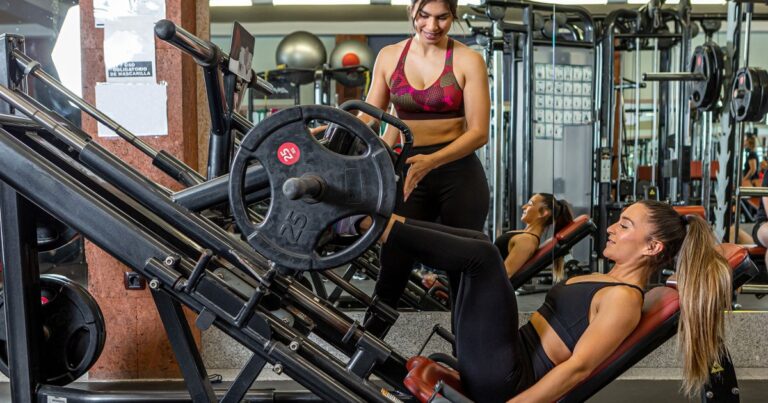 où placer les pieds sur la presse à cuisses